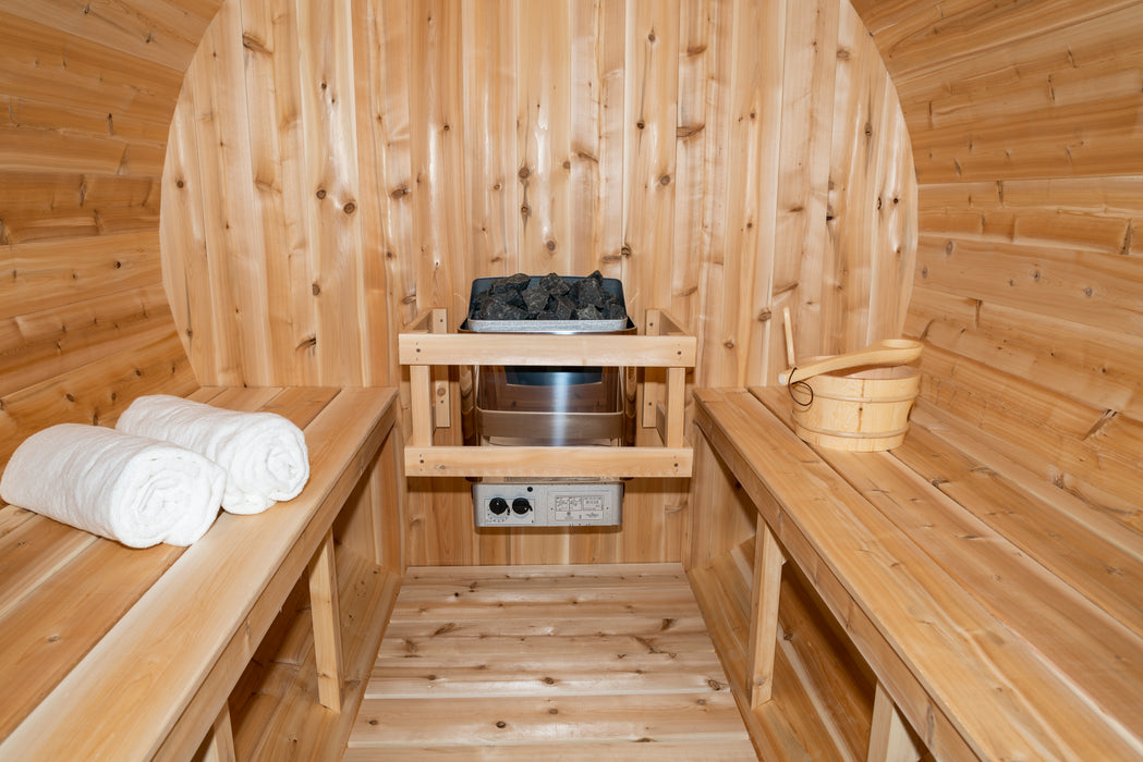 Leisurecraft Canadian Timber Tranquility Barrel Sauna